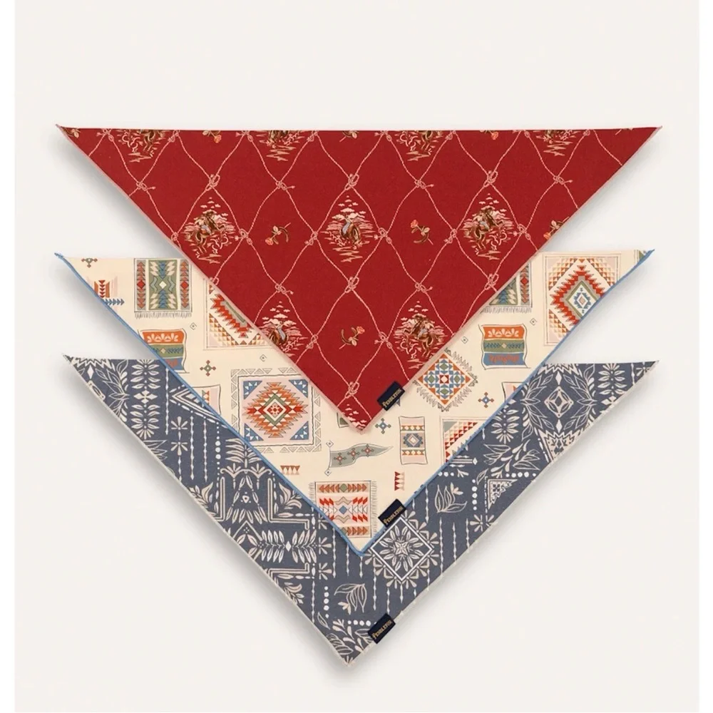 Pendleton | Pet Bandana 3 pack | Vintage West | small - fits up to 13” neck
